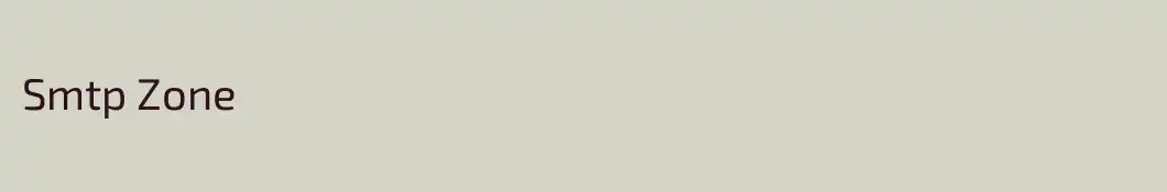 Smtp Zone